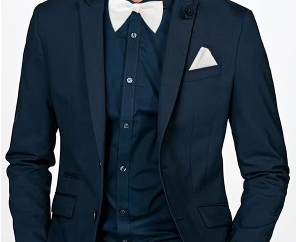 100% Silk Mens Bow Tie Bowtie Tuxedo Wedding Solid Color Formal Bow Ties for Man